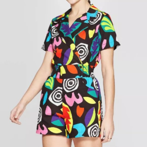 NWT Target x Stranger Things Short Sleeve Romper ASO Eleven - Picture 2 of 9